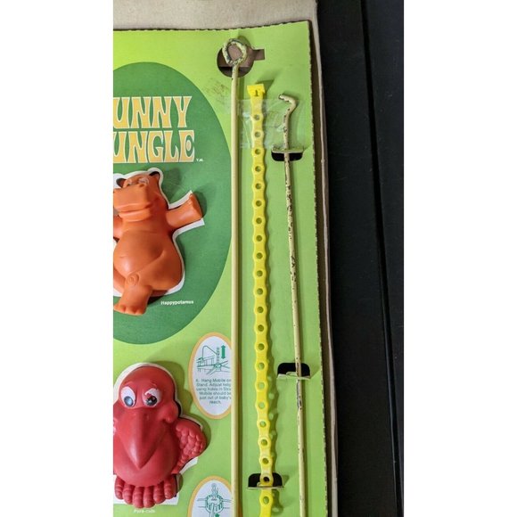 Vintage 1972 general mills fun jungle play-mobile Crib Mobile in the box rare! - Picture 11 of 12